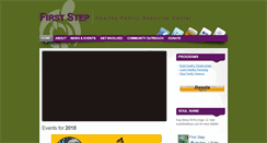 Desktop Screenshot of firststepweb.org